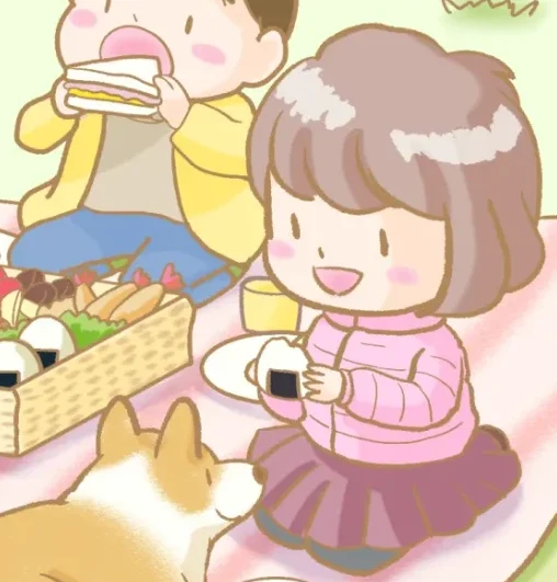 早春のピクニック